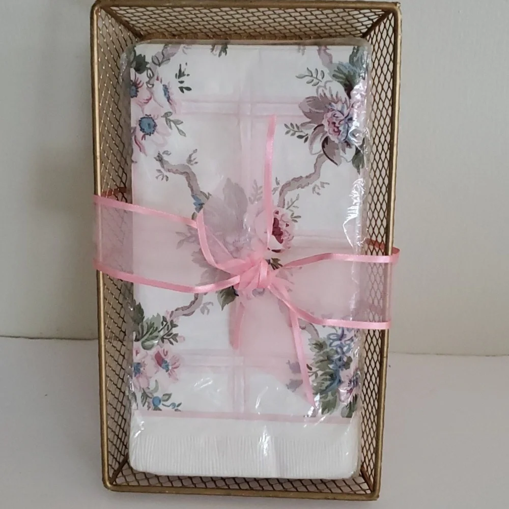 Guest Towels and Basket